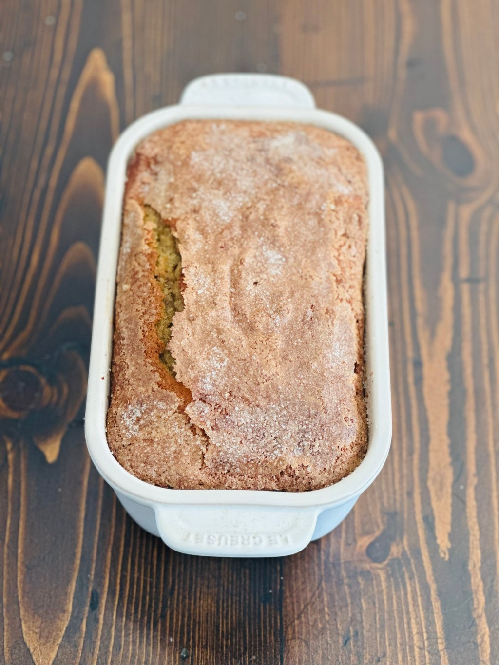 Banana Rhubarb Bread