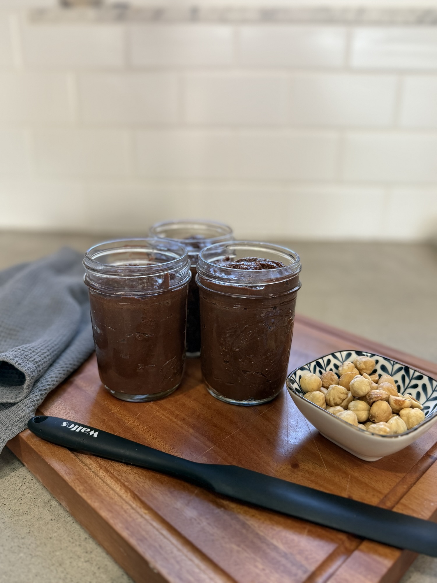 Homemade Honey-Sweetened Nutella